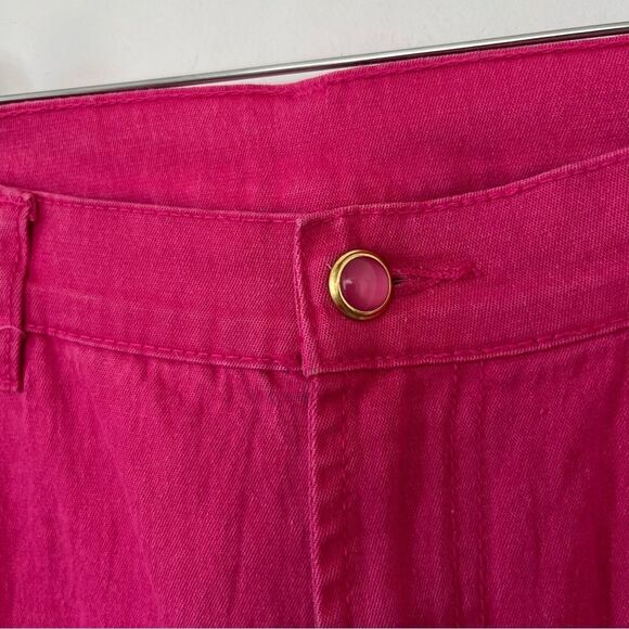 DG2 Diane Gilman Pink Ombré Straight Leg Jeans Pants - Picture 9 of 10